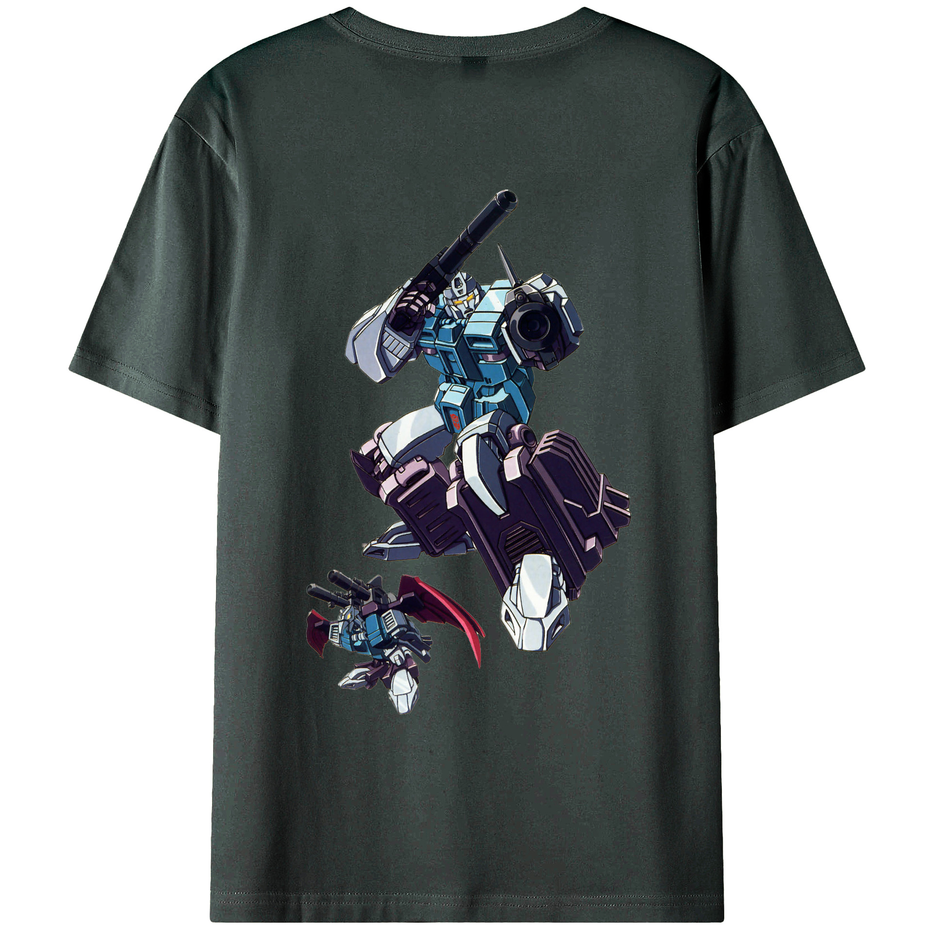 （画像用）  綿100％ メンズ半袖Tシャツ（バックプリント） 通気性